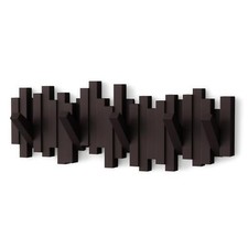 Umbra Sticks Multi Hook Wall Coat Rack with 5...