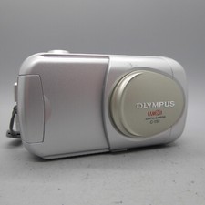 Olympus Camedia C-150 2.0MP Compact Digital Camera Silver Tested
