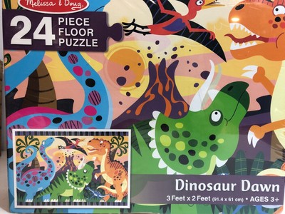 dinosaur dawn floor puzzle