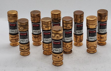 10x - FUSETRON FRN-R-20 250V 20A DUAL-ELEMENT TIME-DELAY FUSE MG6 