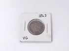 OLD COIN! 1863 INDIAN HEAD CENT PENNY ORIGINAL VERY GOOD CONDITION