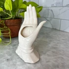 McCoy Hand Planter Ceramic Unique Figural Hand Design Vintage USA Pottery