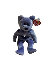 Retired 1999 Ty Beanie Baby "Clubby II" With Rare Errors Beanie Babies KR