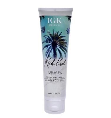 Rich Kid Coconut Oil Air Dry Styler by IGK for Unisex - 5 oz Oil