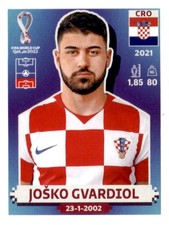 Joško Gvardiol Croatia 2022 Panini World Cup Sticker #CRO 6