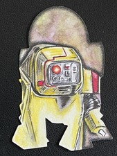 R5A2 2025 Topps Star Wars Sketch Card Anthony Skubis Auto 1/1