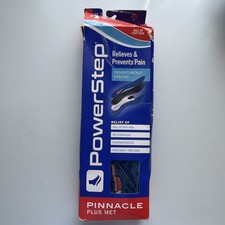 Powerstep Pinnacle Plus Met Orthotic Arch Support Pad Insole Size H
