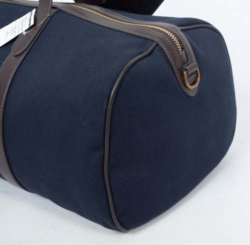 Polo Ralph Lauren Canvas Leather Hold all Duffle Bag, New With Tags - Picture 7 of 15