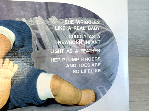 Vintage Tiny Thumbelina Wind Up Baby Doll Brand New In Box Mattel 2001 COA - Picture 5 of 13