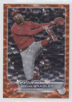 2022 Topps Series 1 Orange Foil 6/299 Archie Bradley #10 7fq