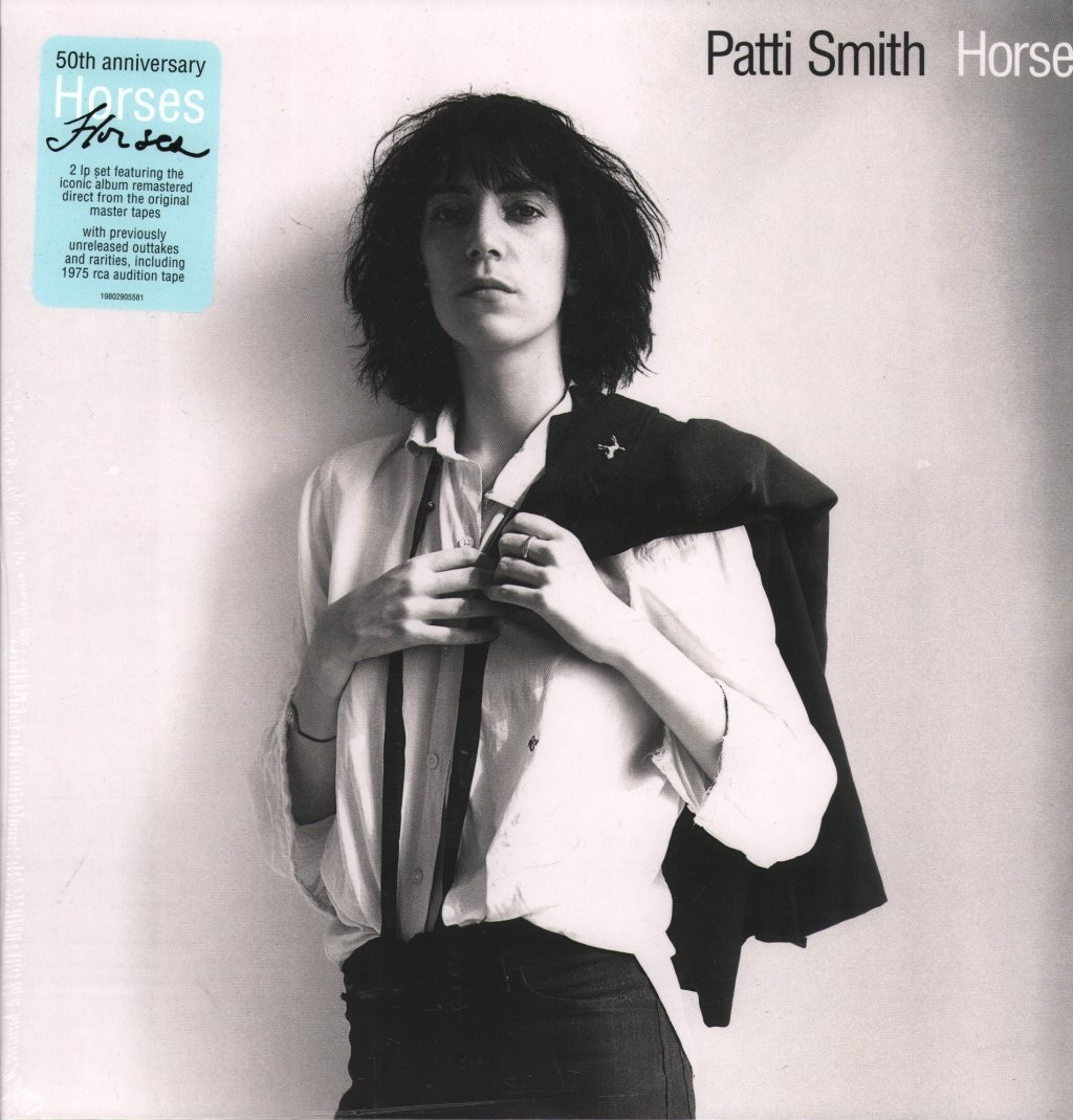 Patti Smith Horses (50th Anniversary) double LP vinyl Europe Arista 2025 2LP set