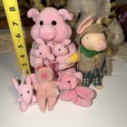 Pig Pigs Pink Momma With Babies And Toot The Pig From Toot & Puddle Vintage Lot — photo 1