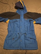 BERGHAUS MERA PEAK BLUE GORE TEX JACKET CIRCA 1990'S SIZE M