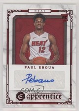 2020 Panini Chronicles Excalibur Apprentice Signatures Red Paul Eboua Auto 0y8a