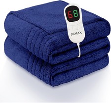 Heated Electric Blanket King Size 100"x90" Heating Blanket W/ 10 Heating Levels