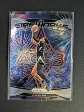 2024 Panini Prizm WNBA #2 A'ja Wilson Fireworks Insert Las Vegas Aces