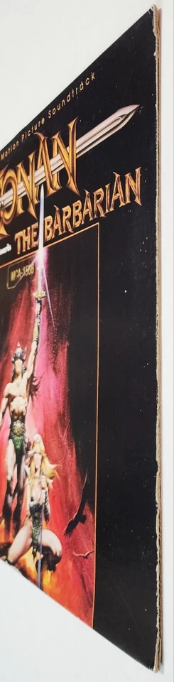 CONAN THE BARBARIAN (ORIGINAL MOTION PICTURE SOUNDTRACK) LP 1983 MCA-1566 - Image 3 of 4