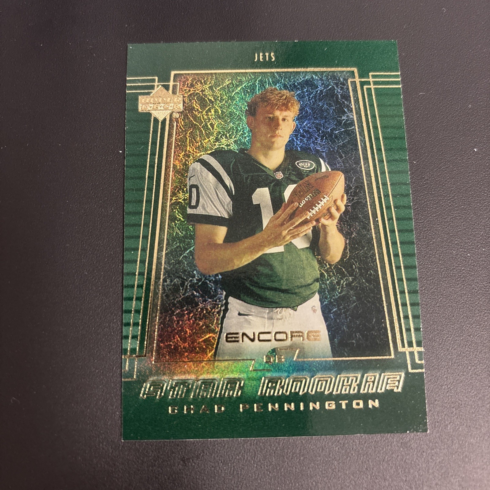 2000 Upper Deck Encore - Star Rookie Chad Pennington #237 (RC)