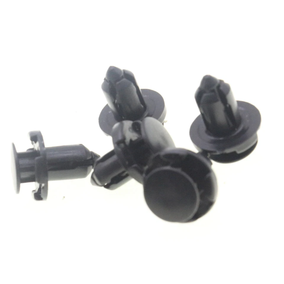 Retenedor de cubierta de parachoques de 100 piezas clip de empuje para Mitsubishi Chrysler Dodge MR200300 Foto 2 de 4