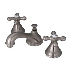 Kingston Brass KS556.AX Royale 1.2 GPM Widespread Bathroom Faucet - Nickel