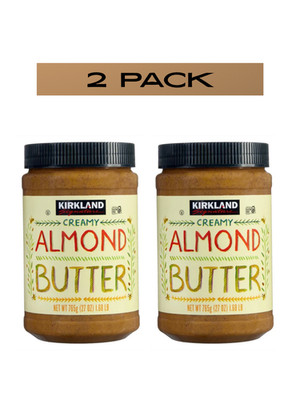 Kirkland SignatureUSDA Organic Creamy Almond Butter, 27 Oz each - 2 PACK