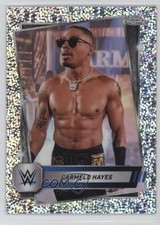 2025 Topps Chrome WWE Speckle Refractor 117/249 Carmelo Hayes #165 3a1