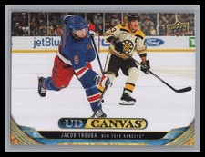 2024-25 Upper Deck #C173 Jacob Trouba UD Canvas New York Rangers