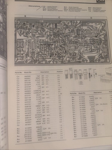 Sansui QRX-5001 Stereo Receiver Service Manual - ORIGINAL - SCHÖN - Bild 4 von 6