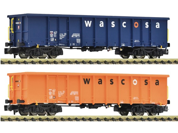 Fleischmann 6660140 - GüTerwagen Set Offene GüTerwagen Wascosa Ep.Vi 2-Teilig-image