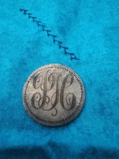 Columbian Expo Commemorative Half Dollar Love Token 90% Silver