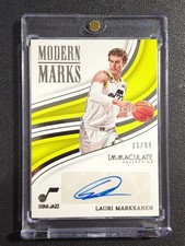 2022-23 Panini Immaculate Collection - Modern Marks Lauri Markkanen #IMO-LMR /99