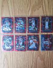 Panini Red Ice Prizm Draft Picks 2023 Lot of 8 (Rookies, Inserts and Stars)
