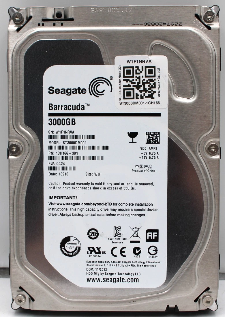 25+ Seagate Barracuda St3000dm001 3tb for sale | Updated Oct 2026