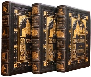 1876 Centennial International Exhibition 100 Year Anniversary of America 12"Tall