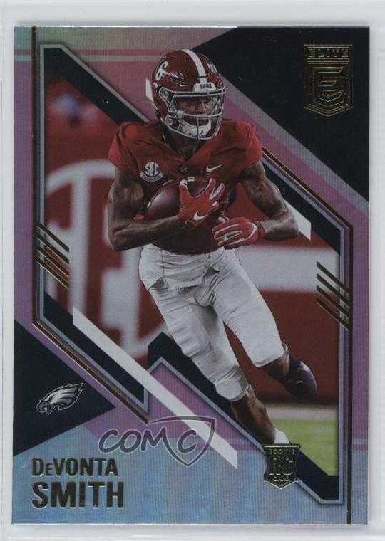 2021 Panini Donruss Elite Rookies Pink DeVonta Smith #120 0q3