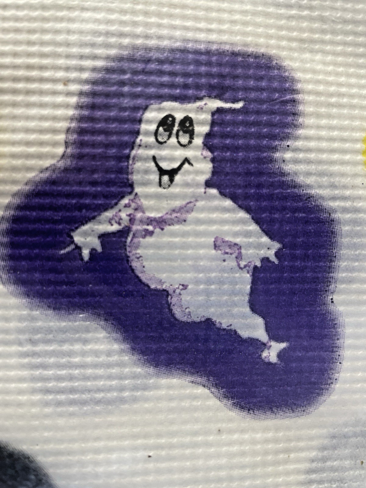 NOS Vintage Hoffmaster Ghosts Bats Party Paper Tablecloth Ta