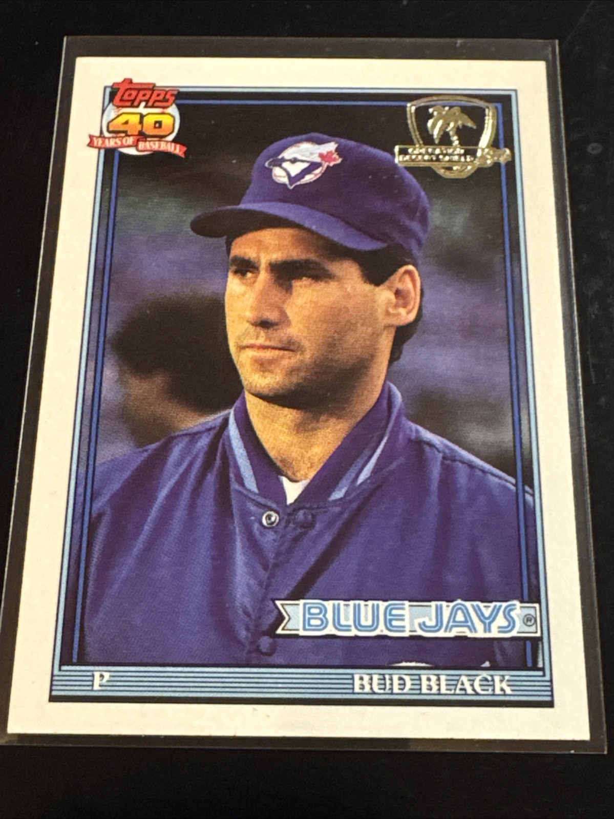 1991 Topps Desert Shield Card # 292 Bud Black