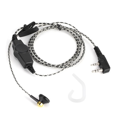 Nowy zestaw słuchawkowy FEYV do Walkie Talkie Komunikacja radiowa ACCS 2-pinowe słuchawki douszne K do - Zdjęcie 5 z 18