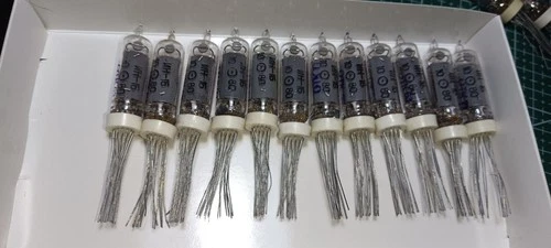 6 x IN-16 Nixie Tubes Set for DIY Clock Vintage USSR Neon NEW NOS Tested ✅