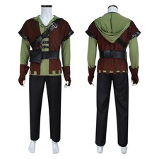 Cosplay Green Arrow Oliver Queen Costumes Renaissance Knight Superhero Prop Suit