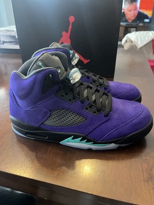 Nike Air Jordan 5 V Retro Alternate Grape Purple Black Size 11 NEW