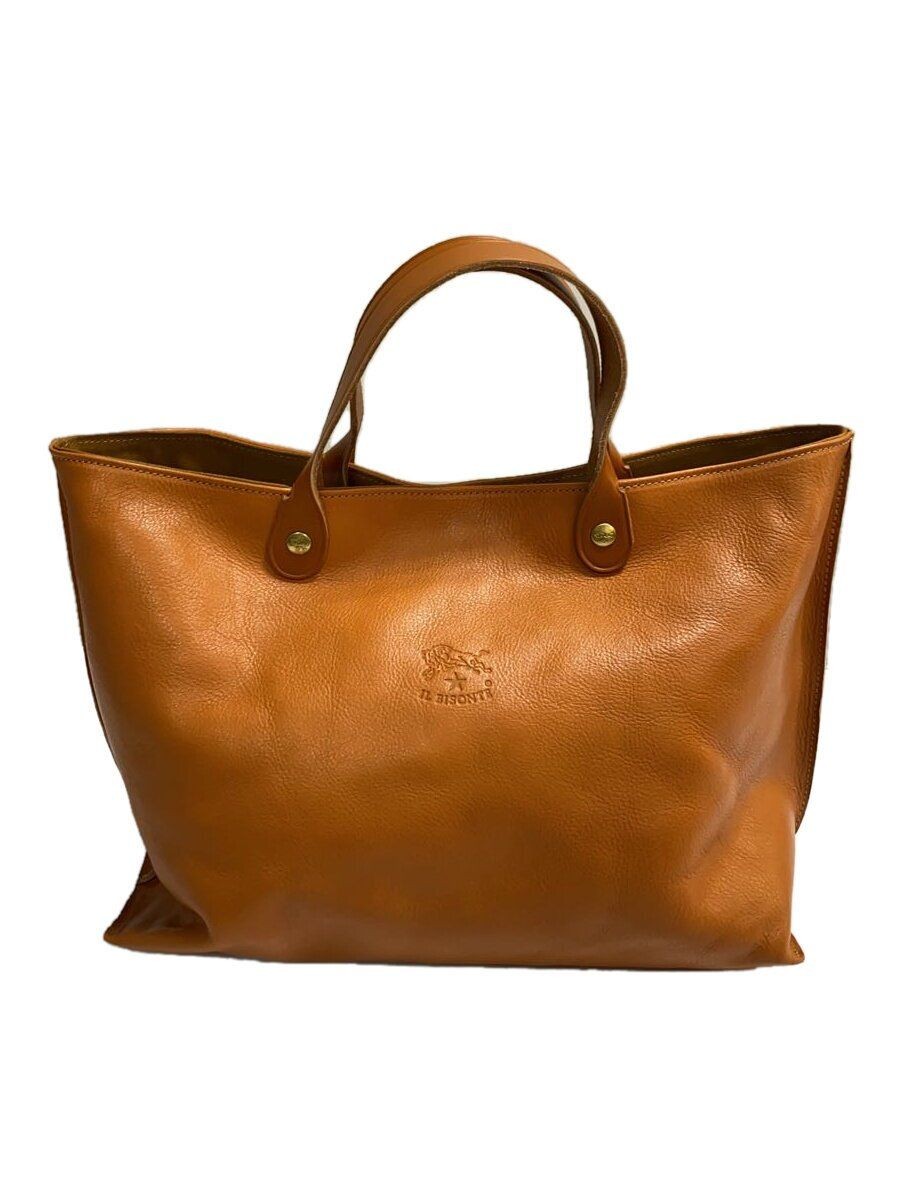 ILBISONTE 【BTH022 PV0001 CA124B】 IL BISONTE Cowhide Camel Plain Tote Bag BTH022 PV0001 Used