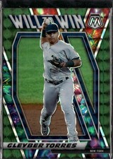 2021 Panini Mosaic #WTW7 Gleyber Torres Will to Win Green