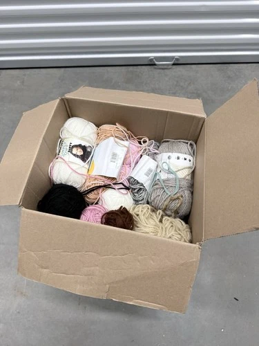 Huge Yarn Lot Assorted Colors/Materials/Size Wool Cotton Polyester FREE SHIPPING image 10
