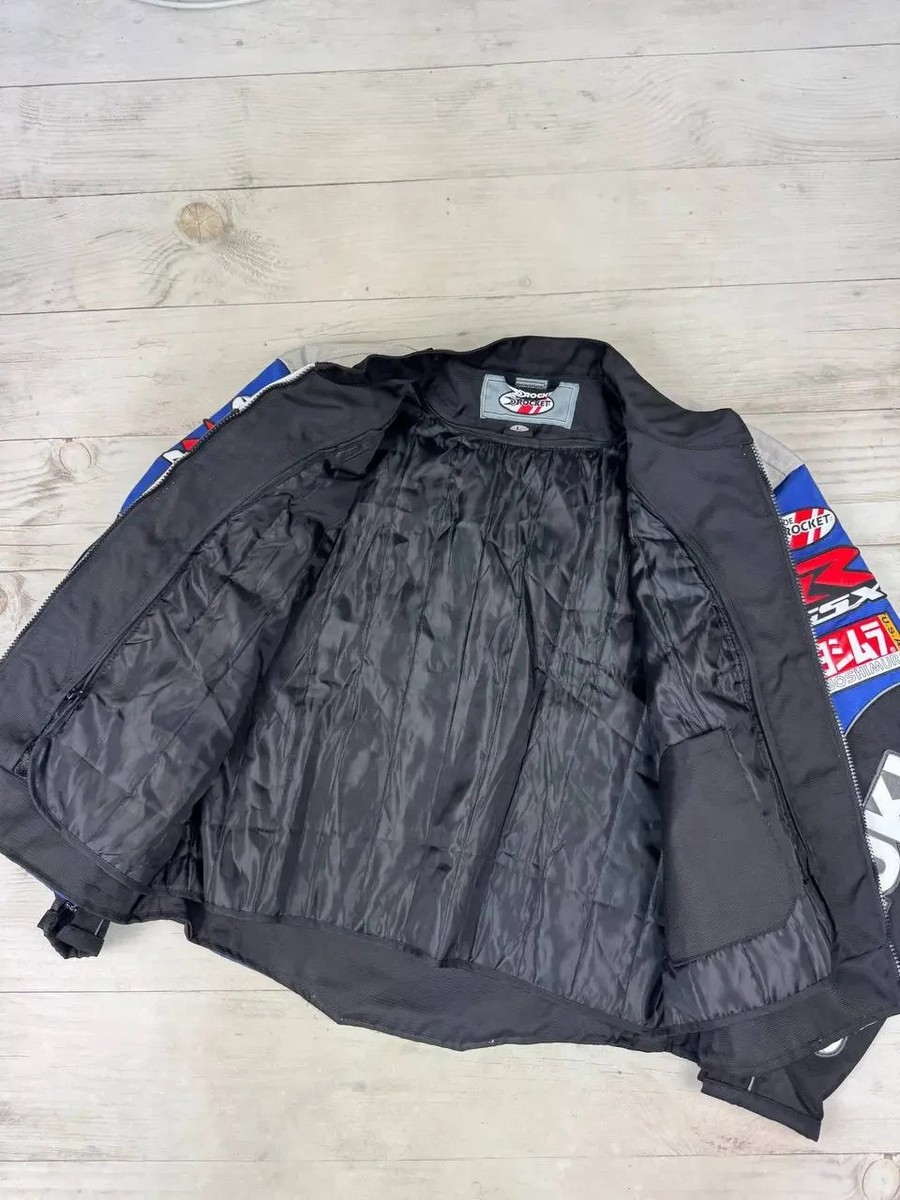 Joe Rocket Suzuki Yoshi Mura Motorcycle Racing Jacket Men Size L