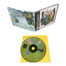 Sony PlayStation 1 PS1 CIB COMPLETE TESTED The Unholy War