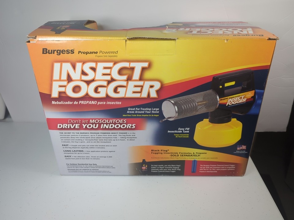 Burgess Propane Powered Lawn Insect Fogger 1443 NEW IN BOX ...
