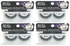(4 PACK) Ardell Mega Volume Lashes 252, Item #66466