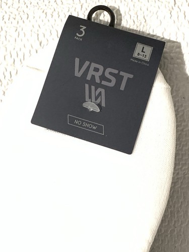 VRST No Show Socks 3 Pair Men’s Size L(8-13) NEW - Picture 5 of 11