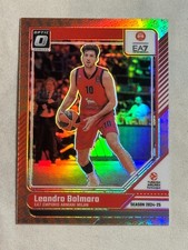 2024-25 Donruss Optic Euroleague 25th Anniversary Leandro Bolmaro /25 #89